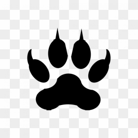 Medium Size Of Wolf Drawings Easy Cute Cool Drawing - Cute Wolf Drawing Easy, HD Png Download - wolf paw png
