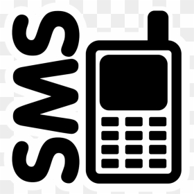Text Clipart Text Message Icon - Mobile Telephone Icon Png, Transparent Png - text message icon png