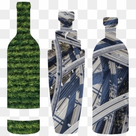Boteco Vodka Transparent - Glass Bottle, HD Png Download - vodka bottle png
