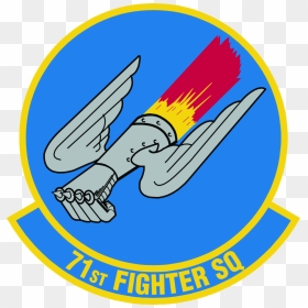 71st Fighter Squadron - 81 Fighter Squadron Patch, HD Png Download - fighter png