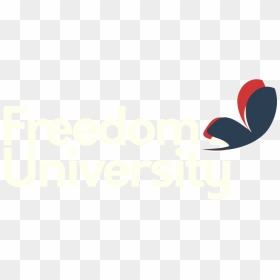 Free University Logo Yellow Blue, HD Png Download - freedom png