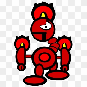 Fire Robot Clip Arts - Clip Art, HD Png Download - robot icon png