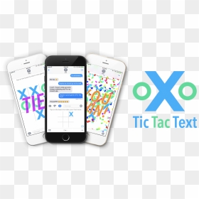 Tic Tac Text Header - Iphone, HD Png Download - tic tac toe png