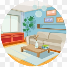Selfless Love Foundation Browns Harbor Registry Living - Living Room Salon Illustration, HD Png Download - living room png