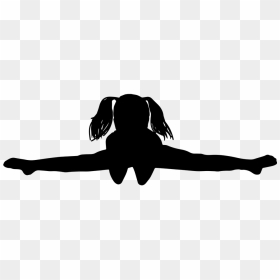 Jimnastik Yapan Kız Çizimi, HD Png Download - gymnastics png
