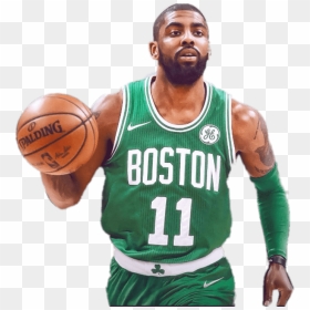 Kyrie Irving Boston Celtics Playing - Transparent Kyrie Irving Png, Png Download - boston celtics logo png