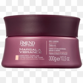 Amend Hair Mask Marsala Vibrance Highlight Color - Mascara Realce Amend, HD Png Download - highlight png