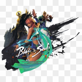 Blade And Soul Soul Fighter , Png Download - Blade And Soul Splash, Transparent Png - fighter png