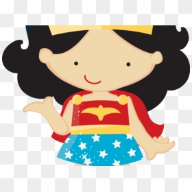 Superman Clipart Toddler - Wonder Woman Clipart Png, Transparent Png - toddler png