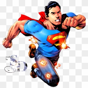 Superman Render Comic , Png Download - Super Man Render, Transparent Png - superman comic png