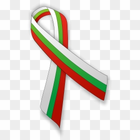 Green White Red Ribbon , Png Download - Green White Red Ribbon, Transparent Png - green ribbon png