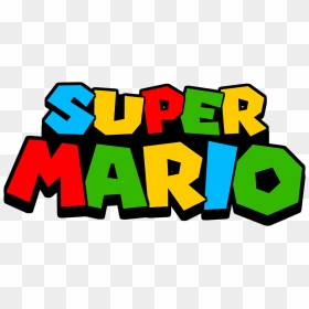 Mario Logo Png - Logo Super Mario Bros Png, Transparent Png - super mario logo png