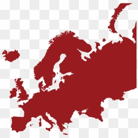 Europe Map Flat, HD Png Download - europe png
