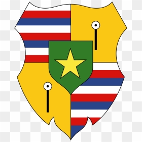 Texas Lone Star Clipart , Png Download - House Of Kamehameha Coat Of Arms, Transparent Png - texas star png
