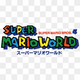 Logopedia - Super Mario Bros 4 Logo, HD Png Download - super mario logo png
