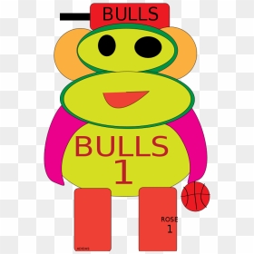 Chicago Bulls Monkey - Chicago, HD Png Download - chicago bulls png
