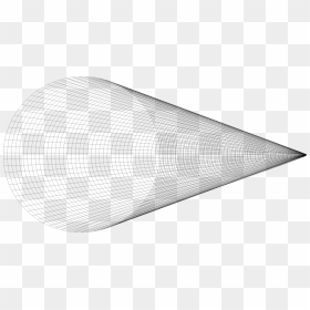 Angle,line,triangle - Grid Of A Cone, HD Png Download - perspective grid png