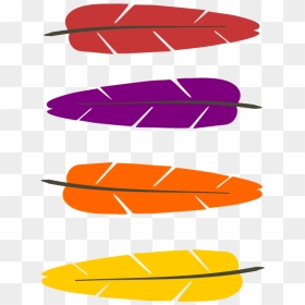 Eagle Feather Clipart At Getdrawings - Color Turkey Feathers Clipart, HD Png Download - eagle feather png