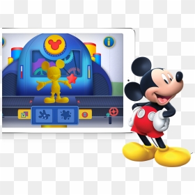 Squish2 - Cartoon, HD Png Download - mickey mouse clubhouse characters png