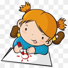 Drawing Clipart Childrens Art, Drawing Childrens Art - Clipart Person Drawing, HD Png Download - toddler png