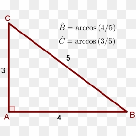 Triângulo Pitagórico , Png Download - Triangulo Pitagorico, Transparent Png - triangulo png