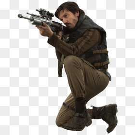 Diego Luna As Cassian Andor The Characters Of Rogue - Rogue One Rebel Cosplay, HD Png Download - rogue one logo png