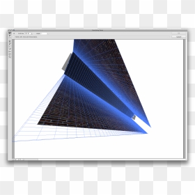 Triangle, HD Png Download - perspective grid png