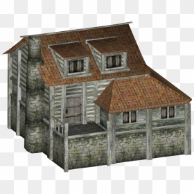 House Slice - House, HD Png Download - old house png