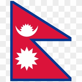 Nepal Flag Jpg, HD Png Download - american flag .png