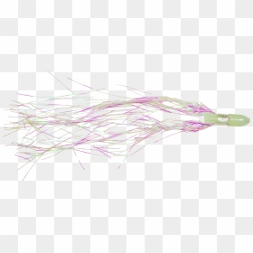 Fish Field Hoochie Tinsel Flash - Drawing, HD Png Download - tinsel png