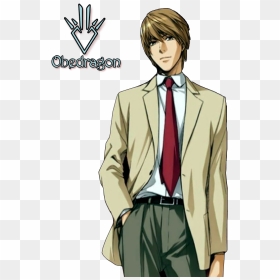Death Note Light Yagami Clipart - Light Yagami Full Body, HD Png Download - light yagami png