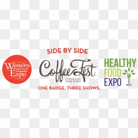 Three Logos Western Foodservice - Coffee Fest Los Angeles, HD Png Download - la png