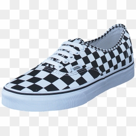 Ua Authentic Mix Checker Black/white - Vans Authentic Blur Checkerboard, HD Png Download - white vans png