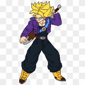 Cartoon, HD Png Download - future trunks png