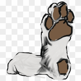 Wolf Paw - Cartoon, HD Png Download - wolf paw png
