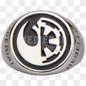 "rogue One Split Symbol Signet Ring - Star Wars Empire Logo Rogue One Logo, HD Png Download - rogue one logo png