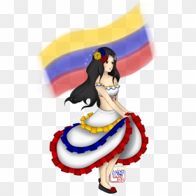 Venezuelan Dance Clip Art, HD Png Download - bandera venezuela png