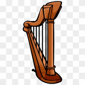 Harp Png Image - Club Penguin Grass Png Transparent Background, Png Download - harp png