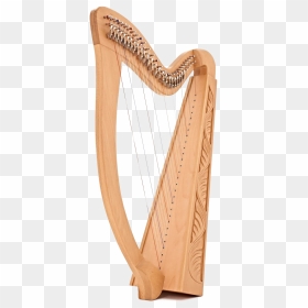 29 String Harp With Levers By Gear4music-damaged, HD Png Download - harp png