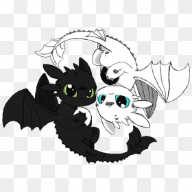 Toothless Png Background Photo - Toothless And The White Dragon, Transparent Png - toothless png