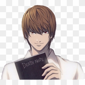 Light Yagami With Death Note Clipart , Png Download - Light Death Note Png, Transparent Png - light yagami png