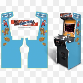 Transparent Donkey Kong Arcade Png - Donkey Kong Arcade Red Cabinet, Png Download - arcade machine png