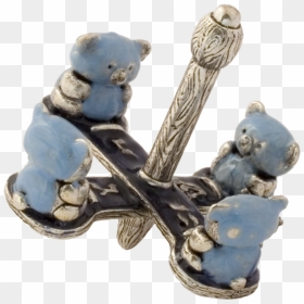 Teddy Bear Art Dreidel , Png Download - Figurine, Transparent Png - dreidel png