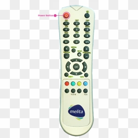 Melita Remote Control - Goodmans Tv Remote Replacement, HD Png Download - tv remote png
