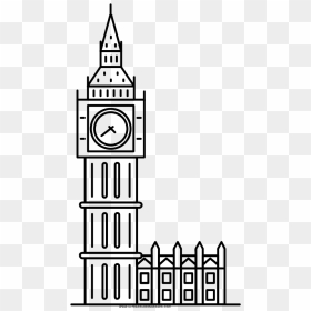 Thumb Image - Big Ben Clipart Black And White, HD Png Download - big ben png