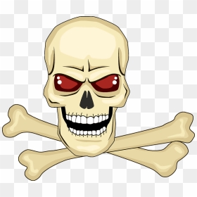 Evil Skull Clipart - Skull, HD Png Download - evil skull png