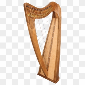 Wood Harp Png Clipart - Celtic Harp 19 Strings, Transparent Png - harp png