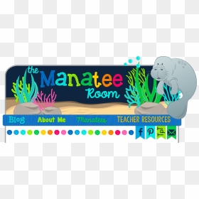 Cartoon, HD Png Download - manatee png