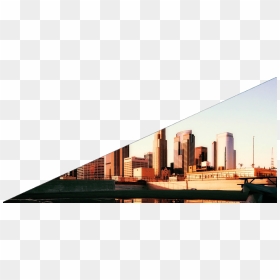 La Skyline With Water, HD Png Download - los angeles skyline png
