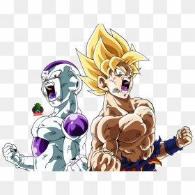 Transparent Jiren Png - Goku Frieza Vs Jiren, Png Download - jiren png